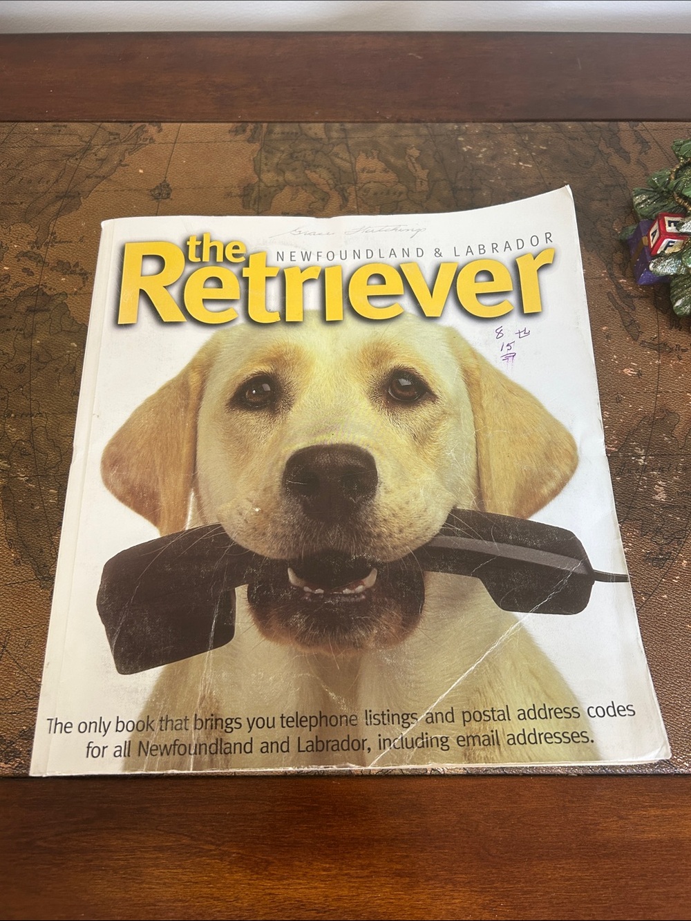 The Retriever 1999–2000 Newfoundland St. John’s Phone Directory Phone Book